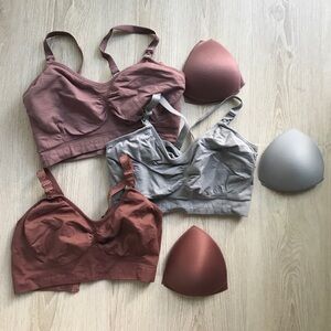 Kindred Bravely- Breastfeeding and pumping bras, all size Large Busty